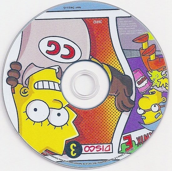 dvd cover The Simpsons: Season 12 (Spanish)