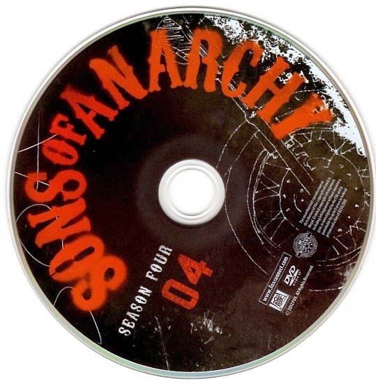 dvd cover Sons of Anarchy: Season 4 WS R1