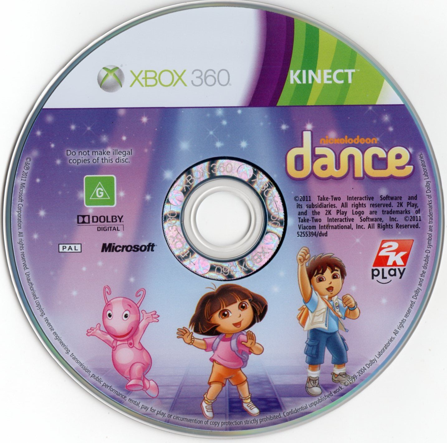 dvd cover Nickelodeon Dance PAL.