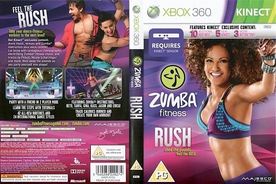 Zumba Fitness Rush (2011) PAL 