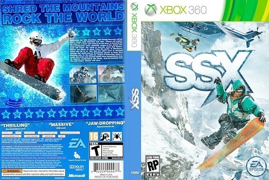 dvd cover SSX