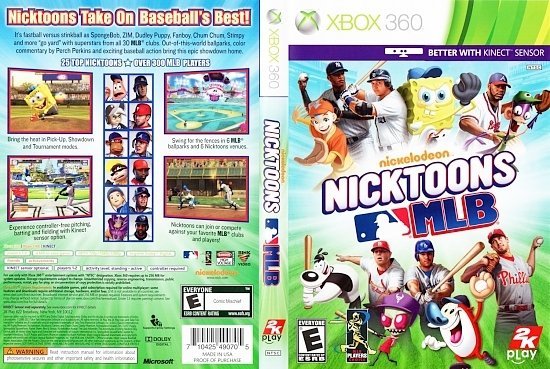 dvd cover Nicktoons MLB