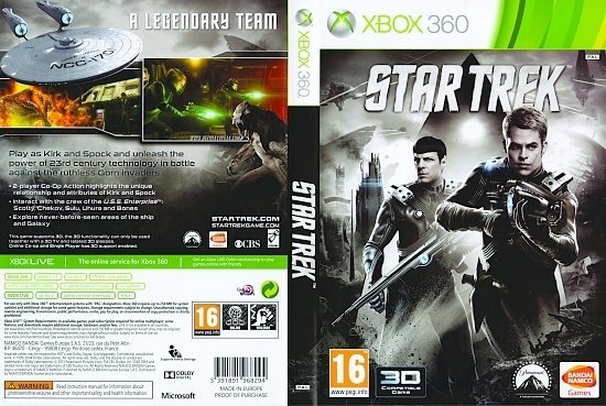 dvd cover Star Trek PAL