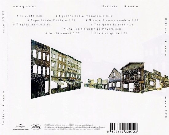 dvd cover Franco Battiato - Il Vuoto (2007)