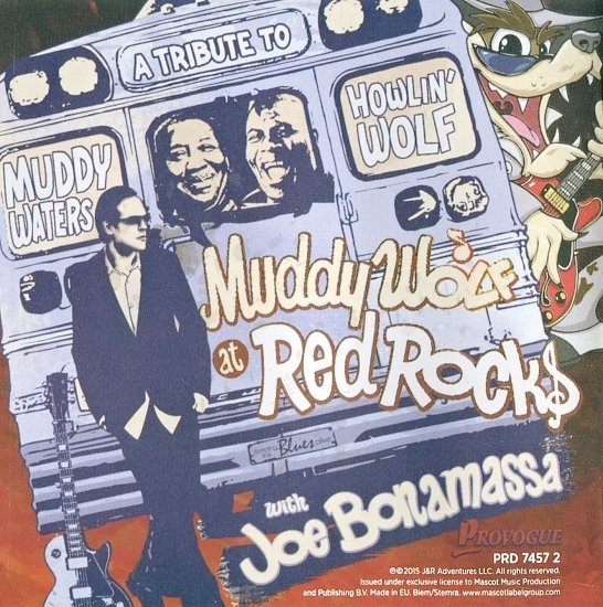 dvd cover Joe Bonamassa - Muddy Wolf At Red Rocks