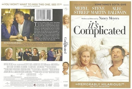 dvd cover It's Complicated (2009) WS R1