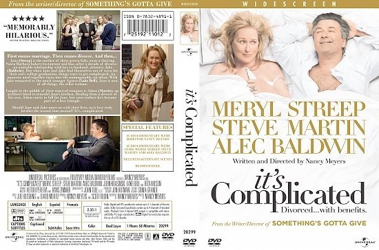 dvd cover It's Complicated (2009) WS R1