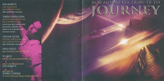 dvd cover Rob Moratti - Tribute To Journey