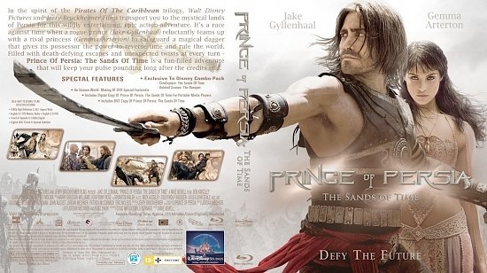 dvd cover Prince Of Persia: The Sands Of Time