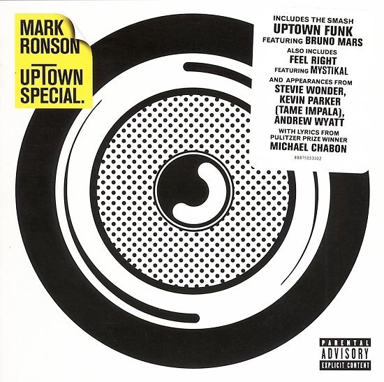 dvd cover Mark Ronson - Uptown Special