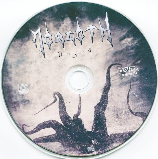 dvd cover Morgoth - Ungod (Russia)