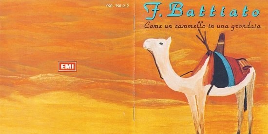 dvd cover Franco Battiato - Come Un Cammello In Una Grondaia (1991)