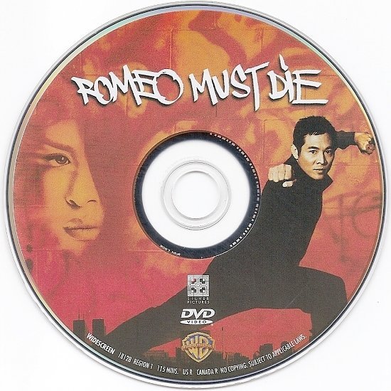 dvd cover Romeo Must Die (2000) WS R1