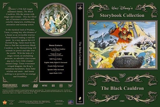 dvd cover The Black Cauldron