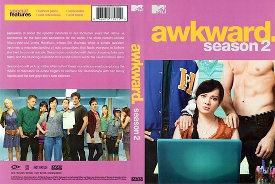 dvd cover Awkward Season 2