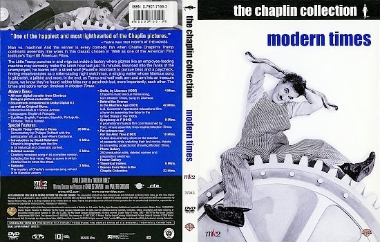 dvd cover Modern Times (1936) R1