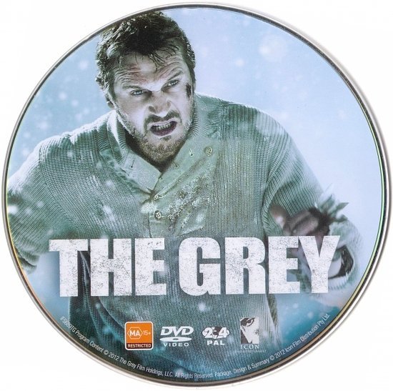 dvd cover The Grey (2011) R4
