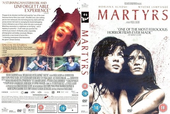 dvd cover Martyrs (2008) R2