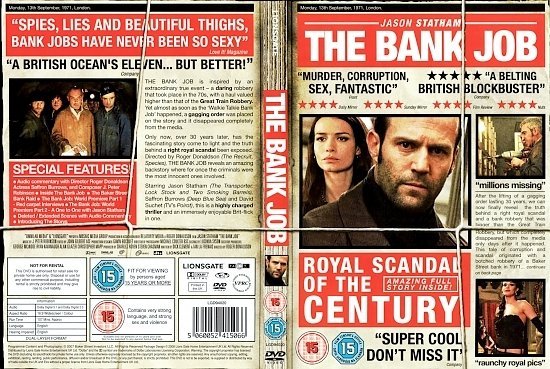 dvd cover The Bank Job (2008) R2