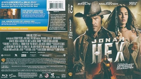 dvd cover Jonah Hex (2010) Blu-Ray