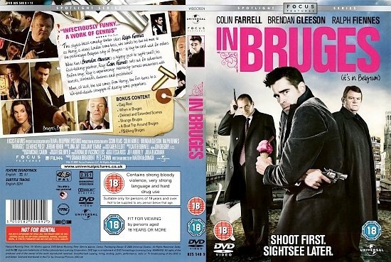 dvd cover In Bruges (2008) R2