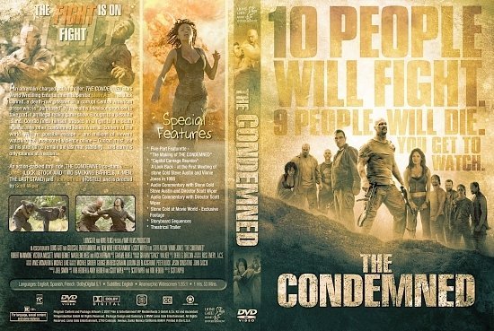 dvd cover The Condemned (2007) WS R1