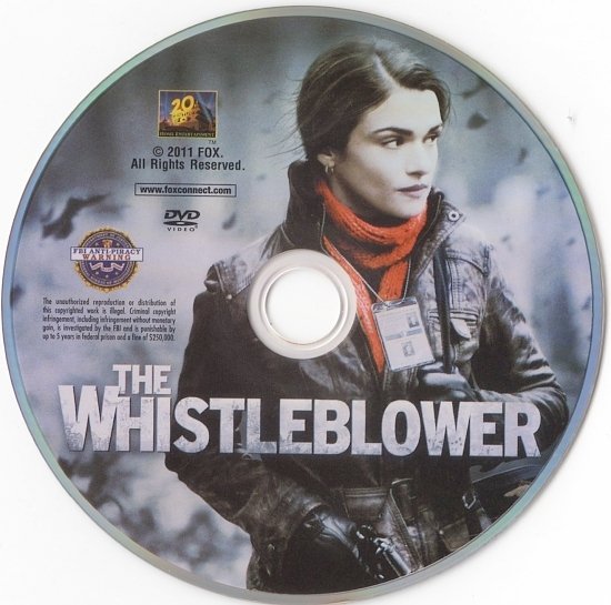 dvd cover The Whistleblower (2010) WS R1