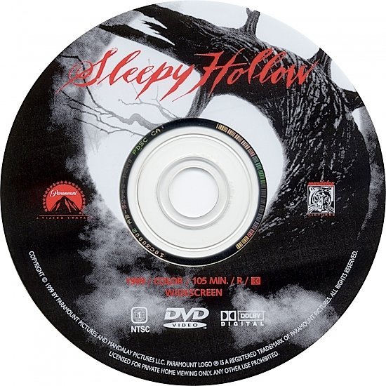 dvd cover Sleepy Hollow (1999) WS R1