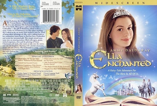 dvd cover Ella Enchanted (2004) WS R1
