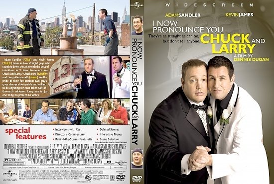 dvd cover I Now Pronounce You Chuck And Larry (2007) WS R1