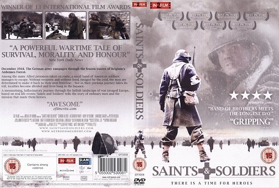 dvd cover Saints & Soldiers (2003) R2 & R4