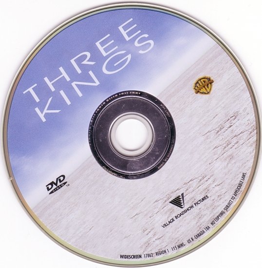 dvd cover Three Kings (1999) R1
