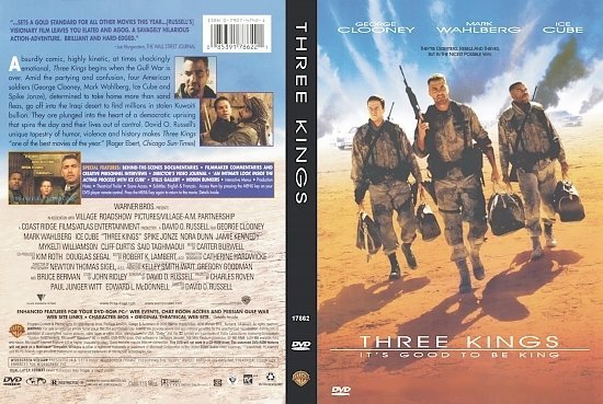 dvd cover Three Kings (1999) R1