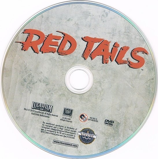 dvd cover Red Tails R1