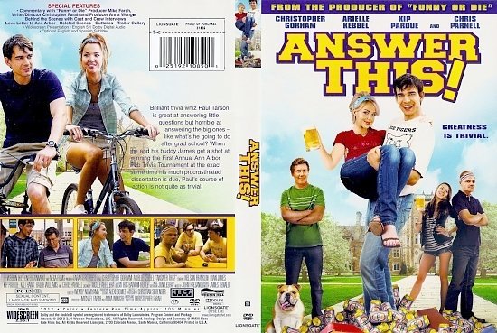 dvd cover Answer This