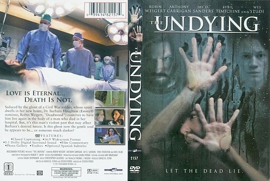dvd cover The Undying