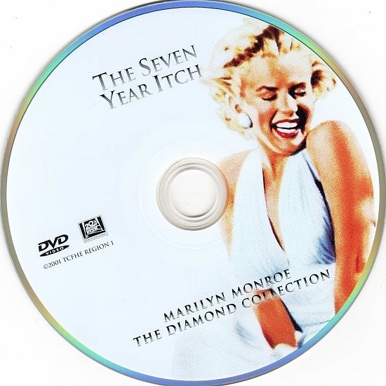 dvd cover The Seven Year Itch (1955) WS R1
