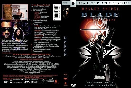 dvd cover Blade