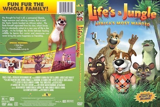 dvd cover Life's a Jungle Africa's Most Wanted