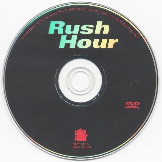 dvd cover Rush Hour (1998) WS R1