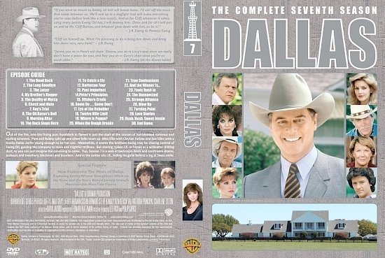 dvd cover Dallas: The Original Series Season 7