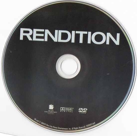 dvd cover Rendition (2007) WS R1