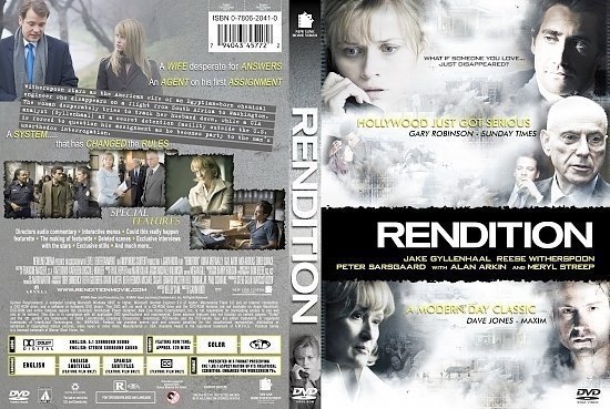 dvd cover Rendition (2007) WS R1