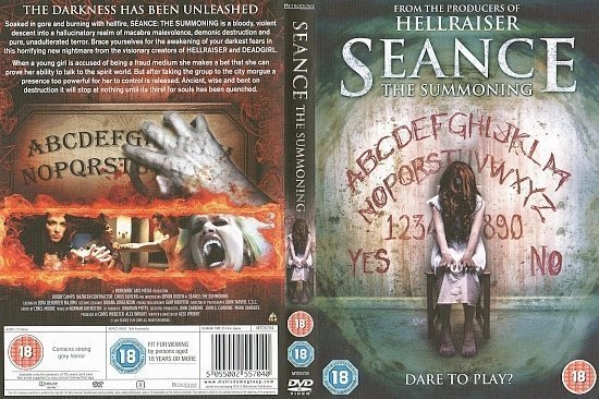dvd cover Seance: The Summoning (2011) R2