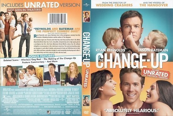 dvd cover Change Up