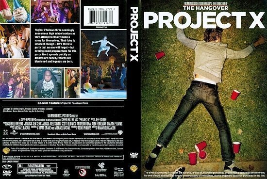 dvd cover Project X
