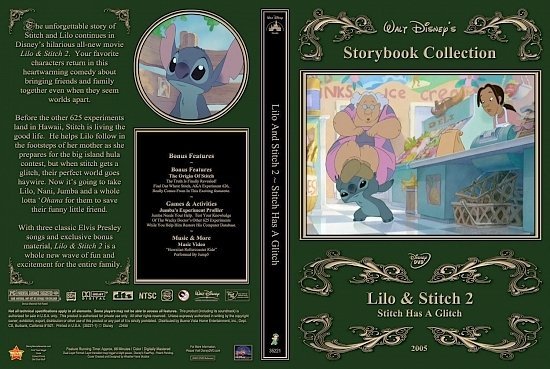 dvd cover Lilo & Stitch 2 Stitch Has A Glitch