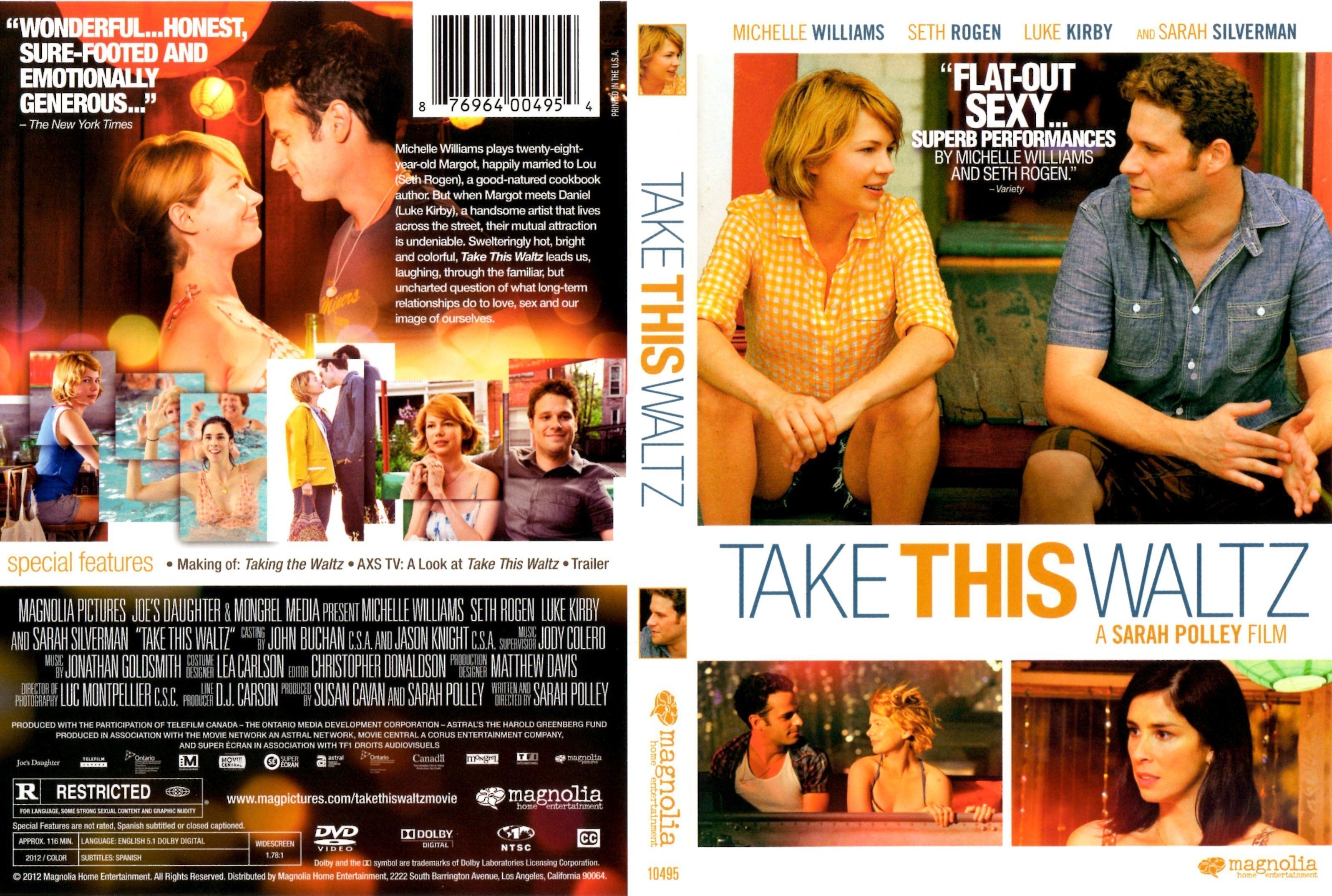 dvd cover Take This Waltz (2011) R1.