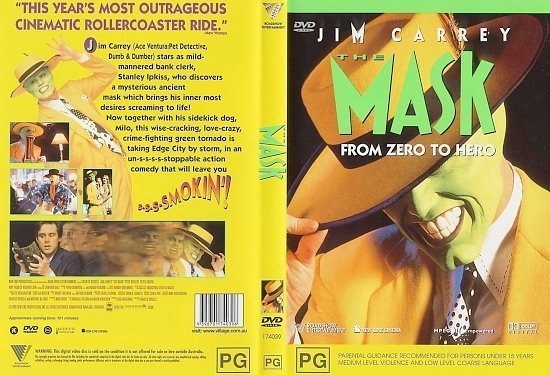 dvd cover The Mask (1994) R4