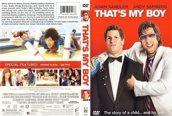 dvd cover That's My Boy